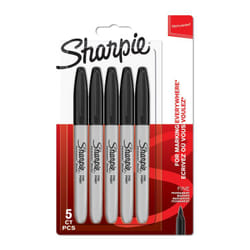 Sharpie PERMANENT MARKER FINE BLK P5