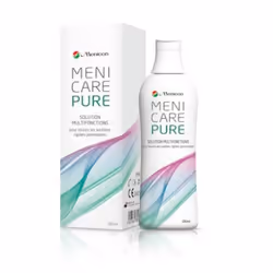 Menicon Meni Care Pure 250ml, Contact lens solution, 250 ml, RGP lens, Unisex, Wash your hands thoroughly before handling you ...