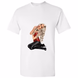 Bloody Sexy Ladie Vampire Diaries Costume White Men T Shirt Tee Top - 4XL