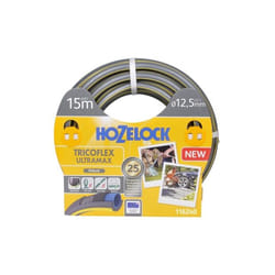 Hozelock 116240 garden hose 15 m PVC Grey, Yellow