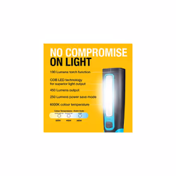 Ring RIL3600C Magflex Twist LED Inspection Lamp | 400 Lumen Rechargeable Work Light | Dual 180 Twist Function | Magnetic Base | Hands-Free Operation