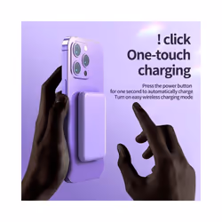 Magnetic Power Bank Wireless Charger 5000mAh For iPhone 12/13/14 (Mag Safe)