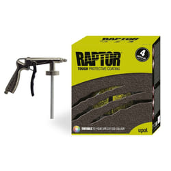 Upol Raptor Tintable 4x Liner Kit + Spray Gun Tough Coating Bedliner Paint U-Pol