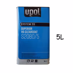 U-Pol 7.5L 2K Lacquer Kit 2080 + 2031 Fast Hardener Clear Coat Activator Upol