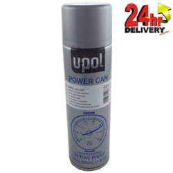 U-Pol Power Can ALLOY WHEEL SILVER Paint 500ml x 6 Car Spray Aerosol