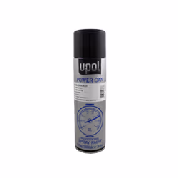 U-Pol Power Can GLOSS BLACK Paint 500ml x 12 Car Spray Aerosol