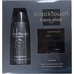 Franck Olivier Black Touch 100ml EDT + 250ml Deodorant Coffret Set