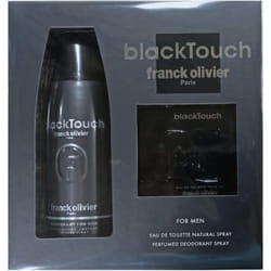 Franck Olivier Black Touch 100ml EDT + 250ml Deodorant Coffret Set