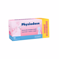 Gilbert Physiodose Sterile Physiological Serum 40 Single Doses - Additional view 3