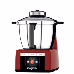 Magimix 18904, 3.5 L, Red, Buttons, 3.5 L, Stainless steel, Stainless steel