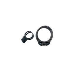 Master Lock 8120E Black Braided Steel Combination Cable 1.8m x 10mm