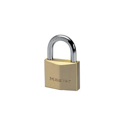 2840EURD Key Padlock with Extra Thick Solid Brass Body, Gold, 6,2 x 4 x 1,6 cm