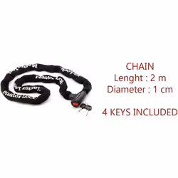MASTER LOCK Motorcycle Chain Lock [Key] [Different Sizes] - Ideal for Motorcycle - Additional view 4