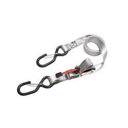 MASTER LOCK 1,80m x 25mm spring clam tie down; 4-pack; grey