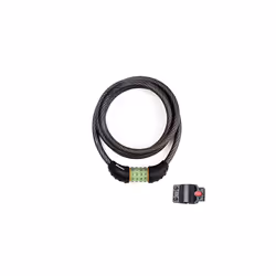 8190EURDPRO Bike Cable Lock, Black, 1.80 m x 12 mm