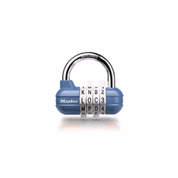 1534EURD Combination Padlock, Blue,green,orange,random,red, 5,9 cm x 6,4 cm x 2,5 cm