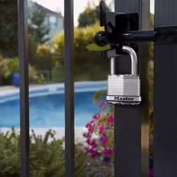 72EURD + M1EURDLFCC 4.5 m double Loop Steel Cable + Key Laminated Padlock, Security Level 8/10, Long Shackle - Additional view 6