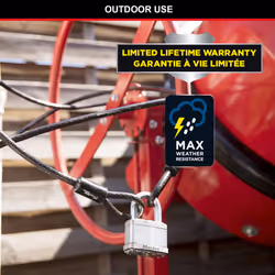 Masterlock Excell Laminated Steel Padlock 50mm Standard