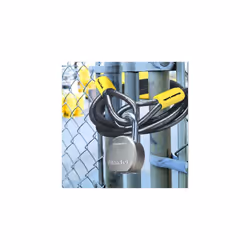 Master Lock Padlock, ExcellÂ® Solid Steel Padlock, High Security Lock, Keyed Lock, Best Used for Storage Units, Sheds, Garages, Fences and More