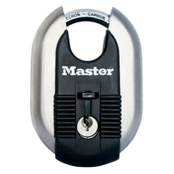 Master Lock Padlock, ExcellÂ® Laminated Steel Padlock, Brass Finish, High Security Lock, Keyed Lock, Best Used for Storage Units, Sheds, Garages,...