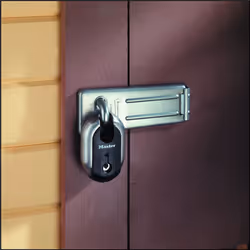 Master Lock Padlock, ExcellÂ® Laminated Steel Padlock, Brass Finish, High Security Lock, Keyed Lock, Best Used for Storage Units, Sheds, Garages,...