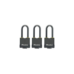 Master Lock M115TRILF Excell Weather Tough 45mm Padlock 4 Pin- Keyed Alike x 3