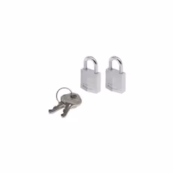 Master Lock 9120T Aluminium 20mm Padlock 3 Pin - Keyed Alike x 2