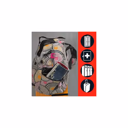Master Lock 7620EURDCOLCC Combination Padlock in Aluminium, Random Color, 2 x 5.5 x 0.9 cm
