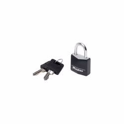 Master Lock 9130BLK Aluminium Black Vinyl Cover 30mm Padlock 4 Pin