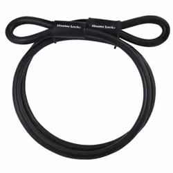 MASTER LOCK 49EURD, 3 m, Steel, Black