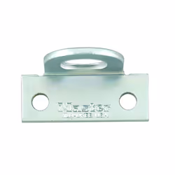 MASTER LOCK Set of no. 60r right-angle steel padlock eyes + 40mm keyed aluminium padlock no. 9140