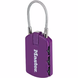 Master Lock 4684EURTCOL Pack of 2 Combination Padlocks with Address Tag, Random Color, 6,5 x 3 x 1,1 cm - Additional view 10