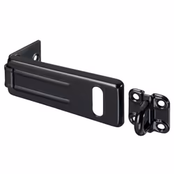 Master Lock 704EURD 115mm Hasp - Black