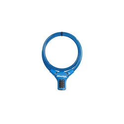 Bike Cable Lock [Combination] [90 cm Cable] [Outdoor] [Blue] 8229EURDPROBLU - Ideal for Bike, Electric Bike, Skateboards, Strollers, Lawnmowers and