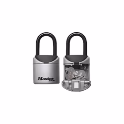 Master Lock 5406EURD Small Portable Key Safe XS Size] Lock Box with Shackle  Ideal for Travels  Holidays or Sport Sessions  X