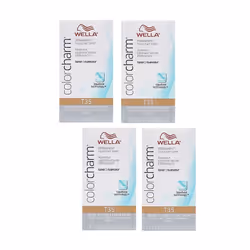 Wella Color Charm 050 Cooling Violet Permanent Liquid Hair Toner - T35 Pack of 4