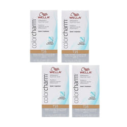 Wella Color Charm 050 Cooling Violet Permanent Liquid Hair Toner - T35 Pack of 4