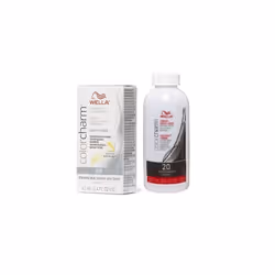3.6oz) Wella Color Charm BP Blonding Plus Hair Toner - BP+Dev(Vol.20