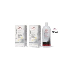 32oz) Wella Color Charm BP Blonding Plus Hair Toner - BP+BP+Dev(Vol.20