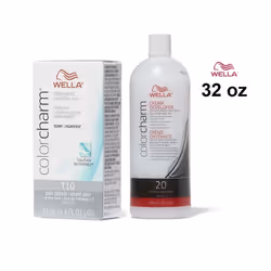 32oz) Wella Color Charm Developer 20 Volume 32oz - T10, Developer (Vol.20