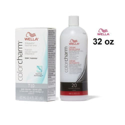 32oz) Wella Color Charm Developer 20 Volume 32oz - T10, Developer (Vol.20