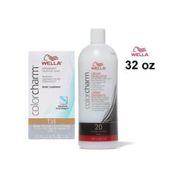 32oz) Wella Color Charm Developer 20 Volume 32oz - T35, Developer (Vol.20