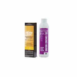 8oz) Ash Blonde L'Oreal Excellence HiColor HiLights For Dark Hair Only - Ash Blonde+Dev(Vol.30