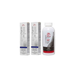 +Dev(Vol.20)3.6oz) Wella Color Charm 10A/1030 Palest Ash Blonde Permanent Gel Haircolor - 10A(2