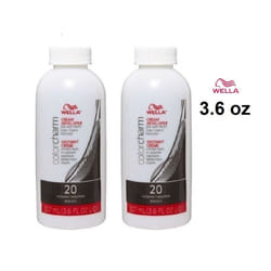 3.6oz, 2pks) Wella Color Charm 10A/1030 Palest Ash Blonde Permanent Gel Haircolor - Extra Dev (Vol.20