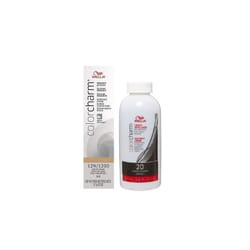 3.6oz) Wella Color Charm 12N/1200 High Lift Blonde Permanent Gel Haircolor - 12N+Dev(Vol.20