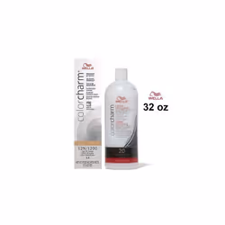 32oz) Wella Color Charm 12N/1200 High Lift Blonde Permanent Gel Haircolor - 12N+Dev(Vol.20