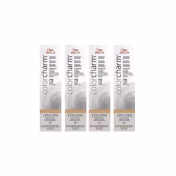 ) Wella Color Charm 12N/1200 High Lift Blonde Permanent Gel Haircolor - 12N - (4pks