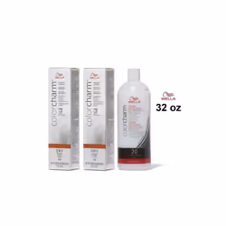 +Dev(Vol.20)32oz) Wella Color Charm 5WV Cinnamon Permanent Gel Haircolor - 5WV(2