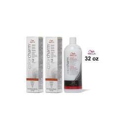 +Dev(Vol.20)32oz) Wella Color Charm 5WV Cinnamon Permanent Gel Haircolor - 5WV(2